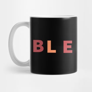 Blessed Cool Inspirational Christian Mug